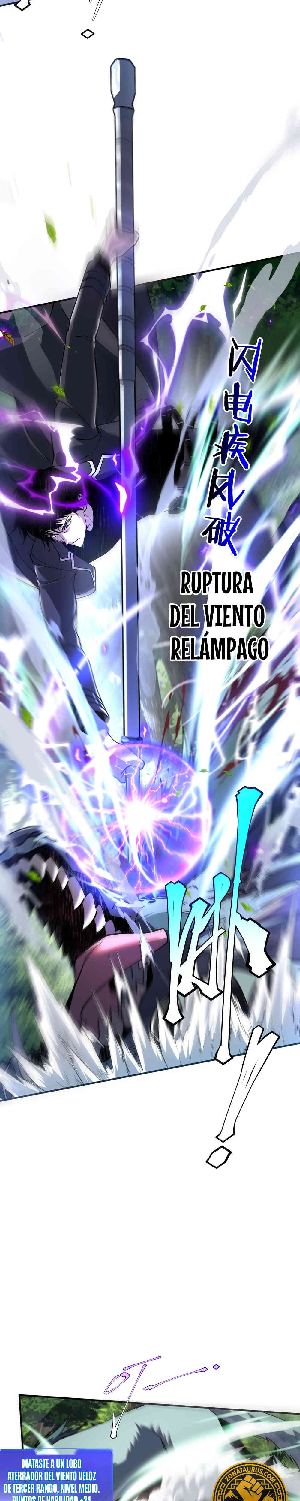 Despertar del guerrero del Rayo Clase SSS Capitulo 21 página 19