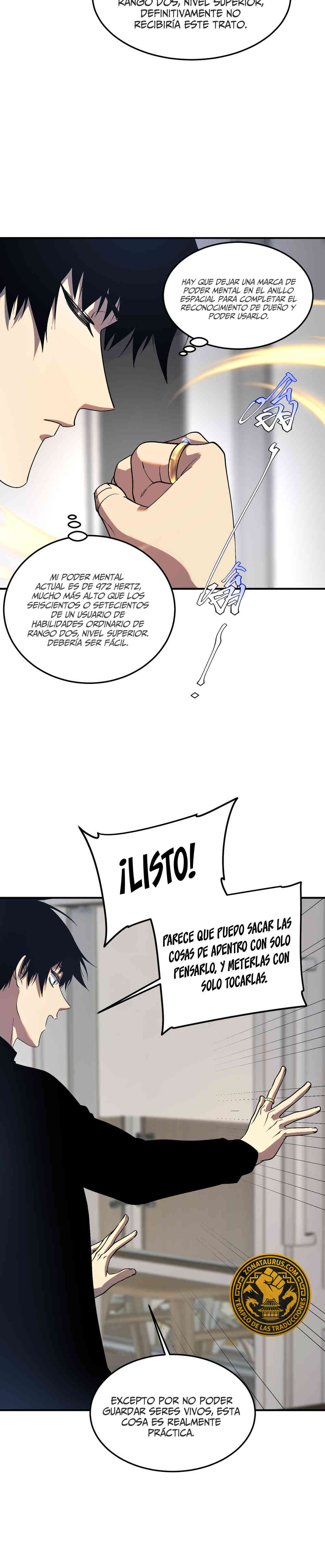 Despertar del guerrero del Rayo Clase SSS Capitulo 21 página 4
