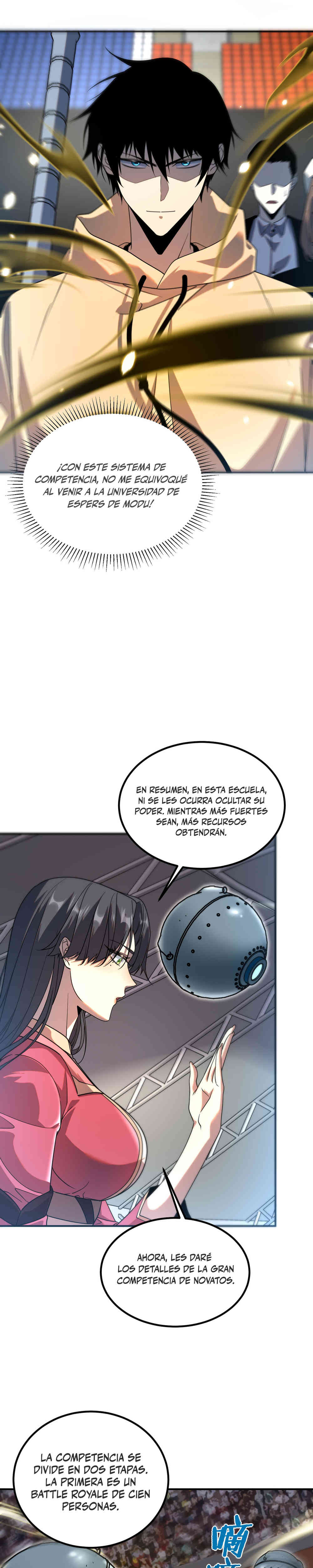 Despertar del guerrero del Rayo Clase SSS Capitulo 27 página 14