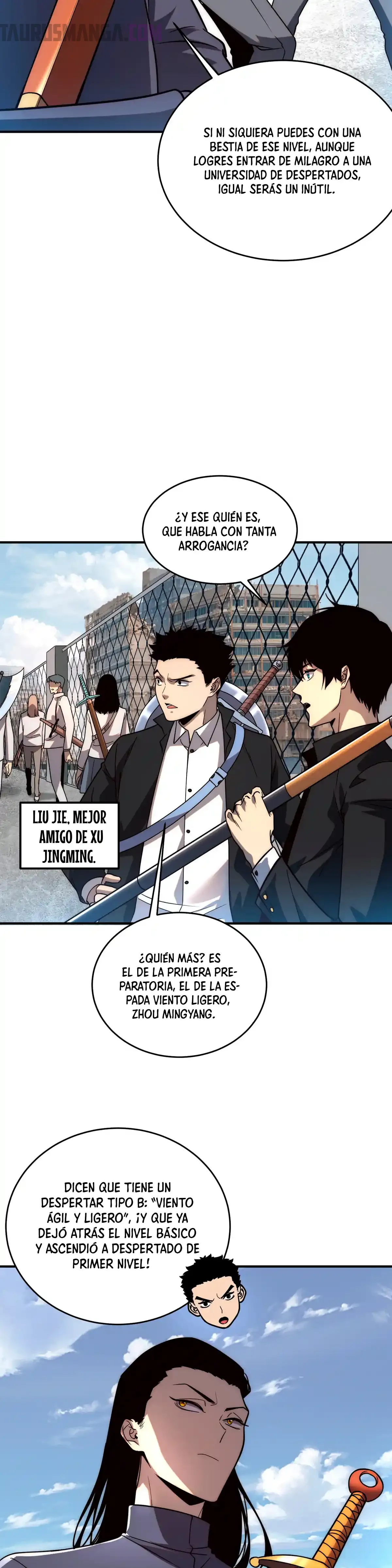 Despertar del guerrero del Rayo Clase SSS Capitulo 3 página 10