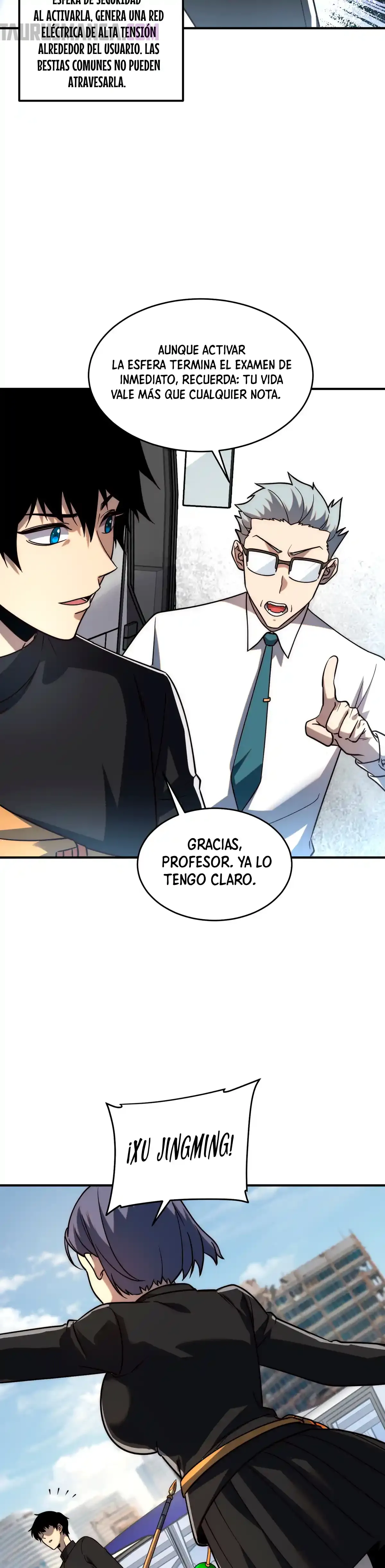 Despertar del guerrero del Rayo Clase SSS Capitulo 3 página 17