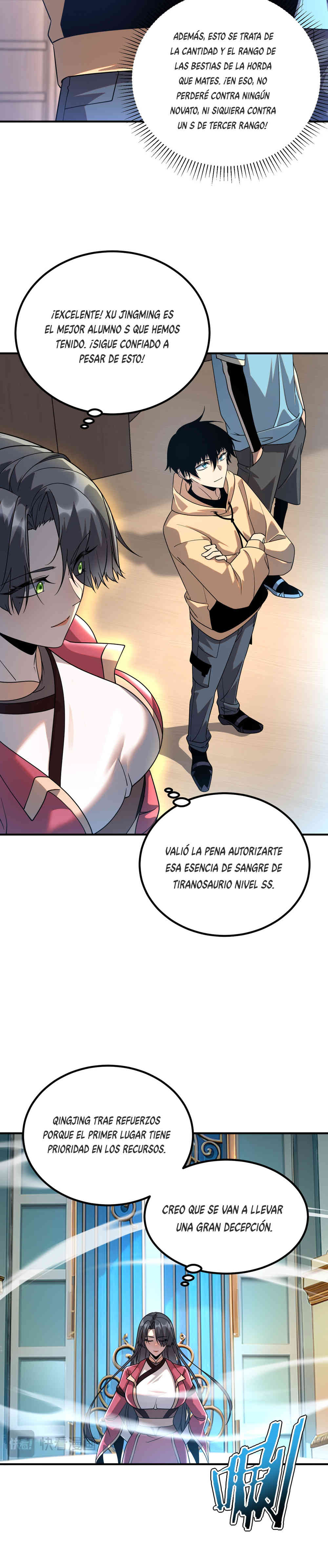 Despertar del guerrero del Rayo Clase SSS Capitulo 33 página 4