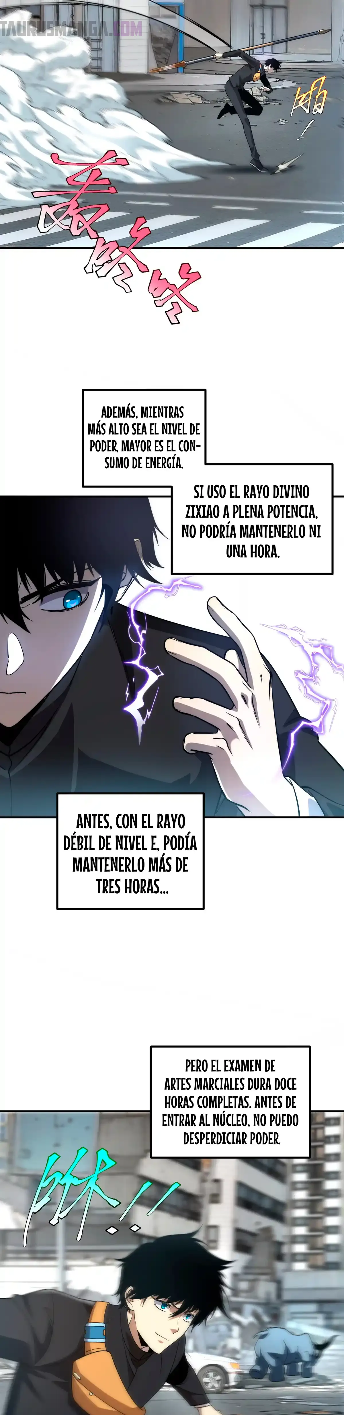 Despertar del guerrero del Rayo Clase SSS Capitulo 4 página 13