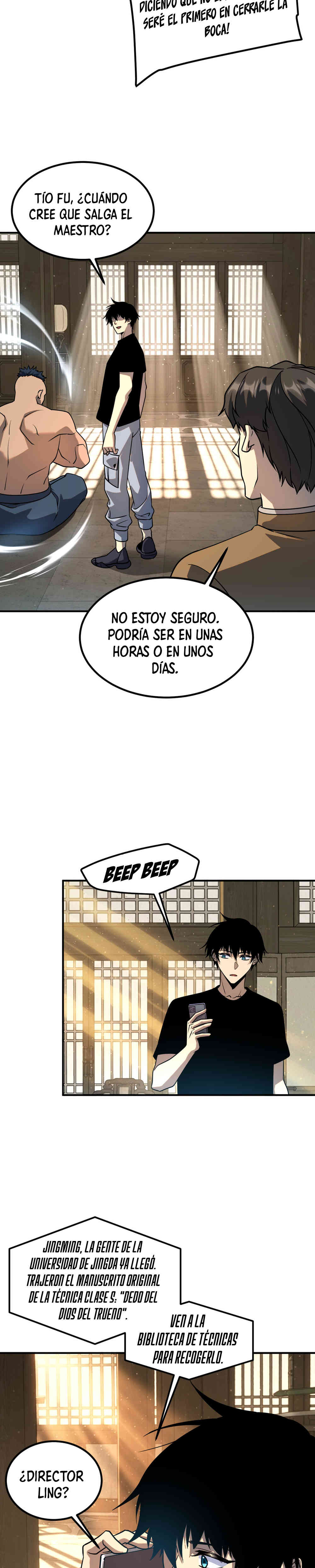 Despertar del guerrero del Rayo Clase SSS Capitulo 44 página 23