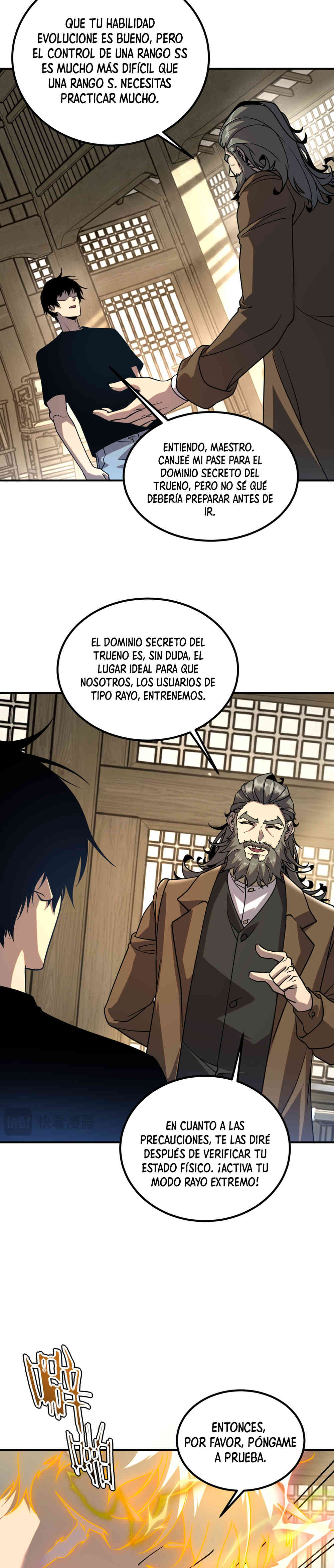 Despertar del guerrero del Rayo Clase SSS Capitulo 44 página 7