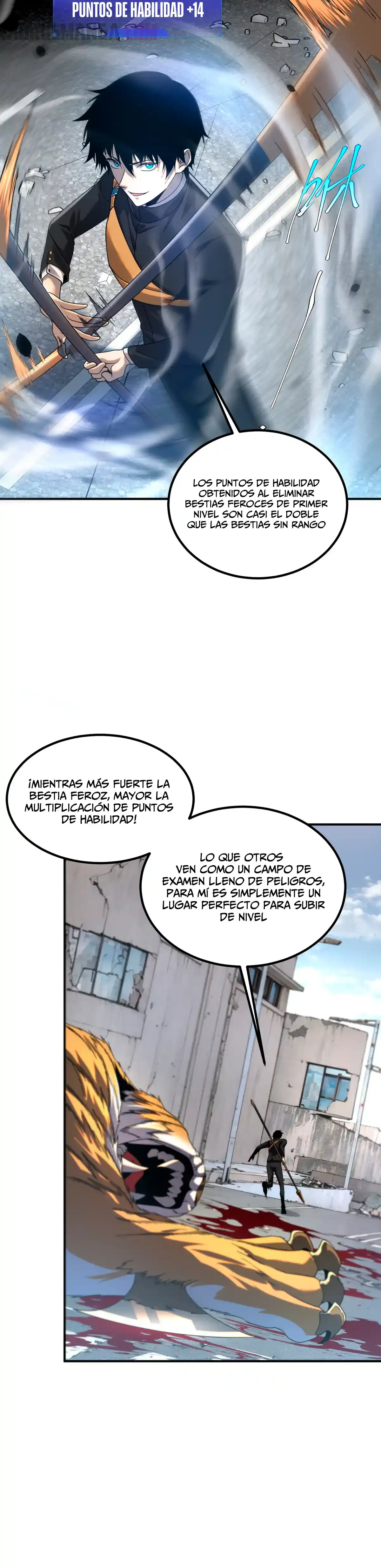 Despertar del guerrero del Rayo Clase SSS Capitulo 5 página 15