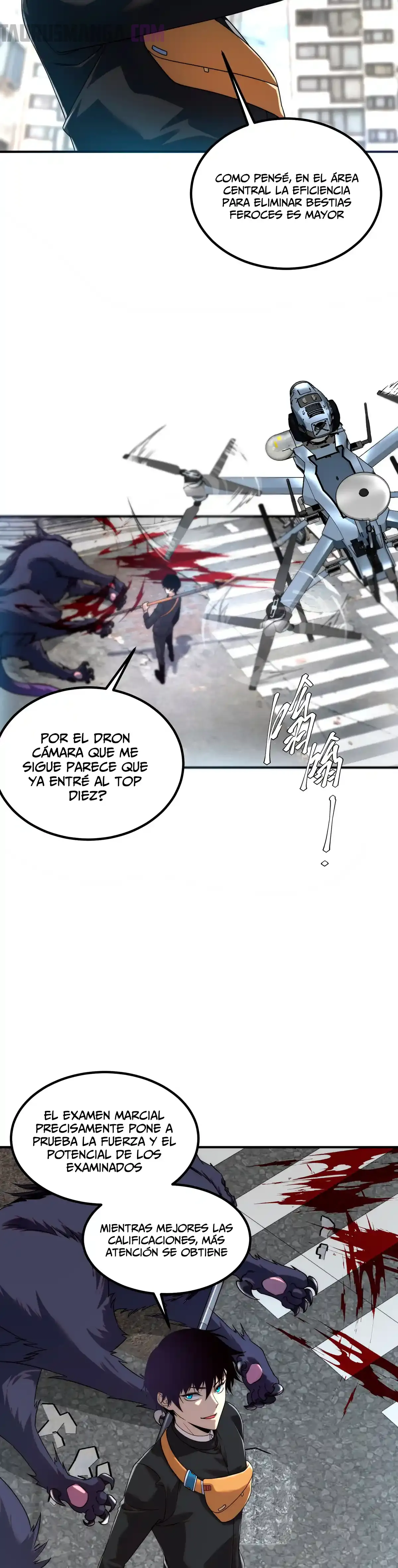 Despertar del guerrero del Rayo Clase SSS Capitulo 5 página 28