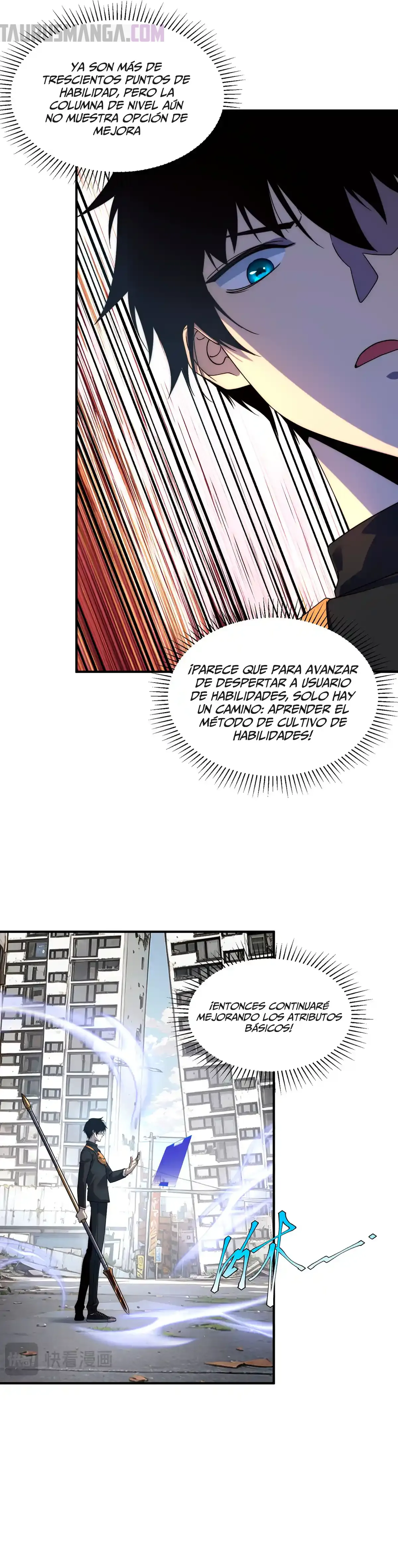 Despertar del guerrero del Rayo Clase SSS Capitulo 5 página 30