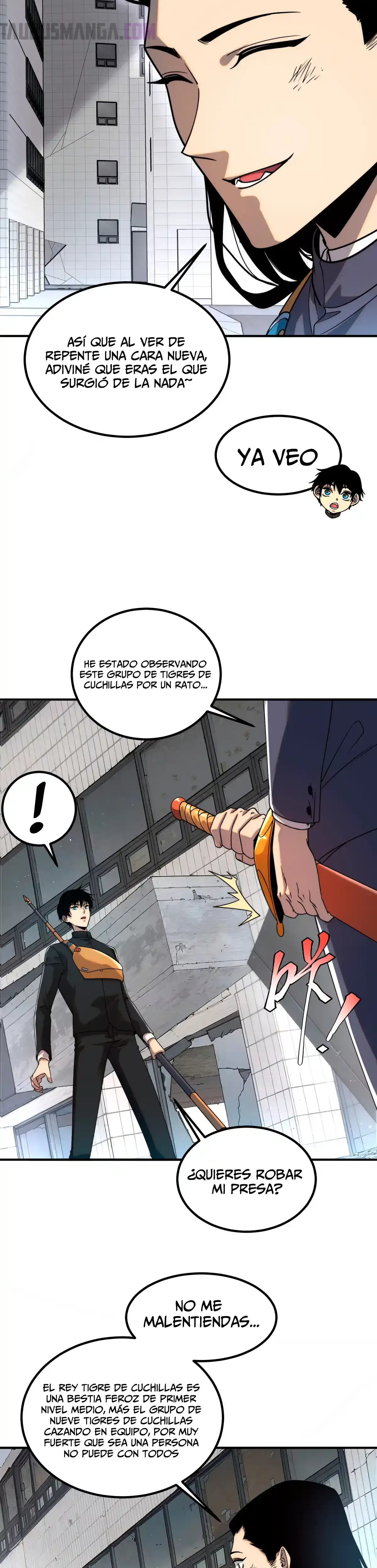 Despertar del guerrero del Rayo Clase SSS Capitulo 5 página 37