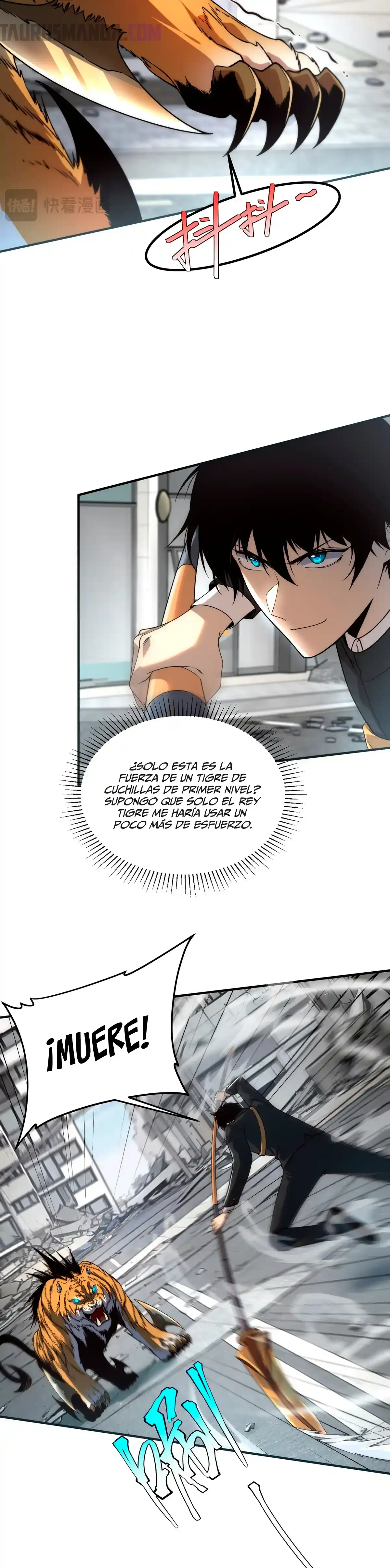 Despertar del guerrero del Rayo Clase SSS Capitulo 5 página 5