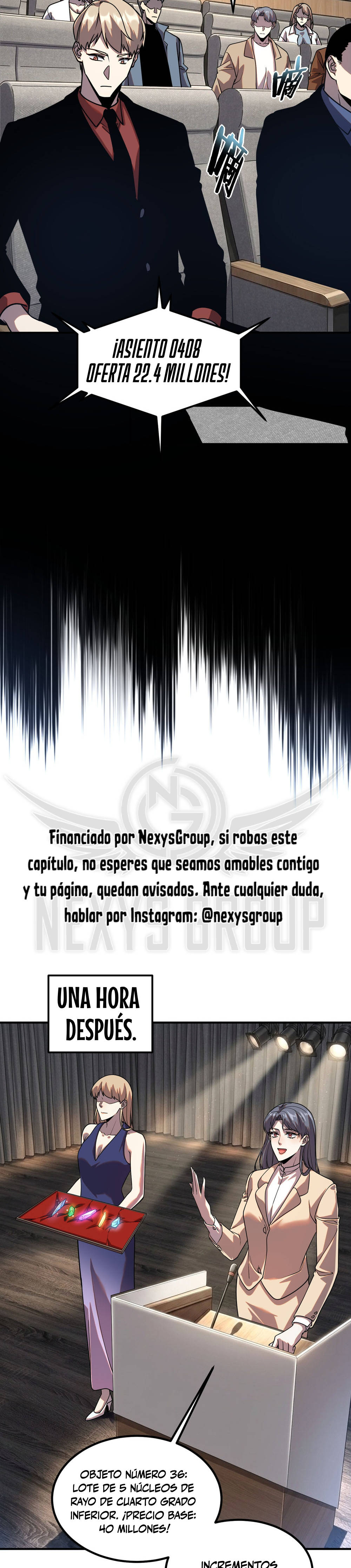 Despertar del guerrero del Rayo Clase SSS Capitulo 55 página 24