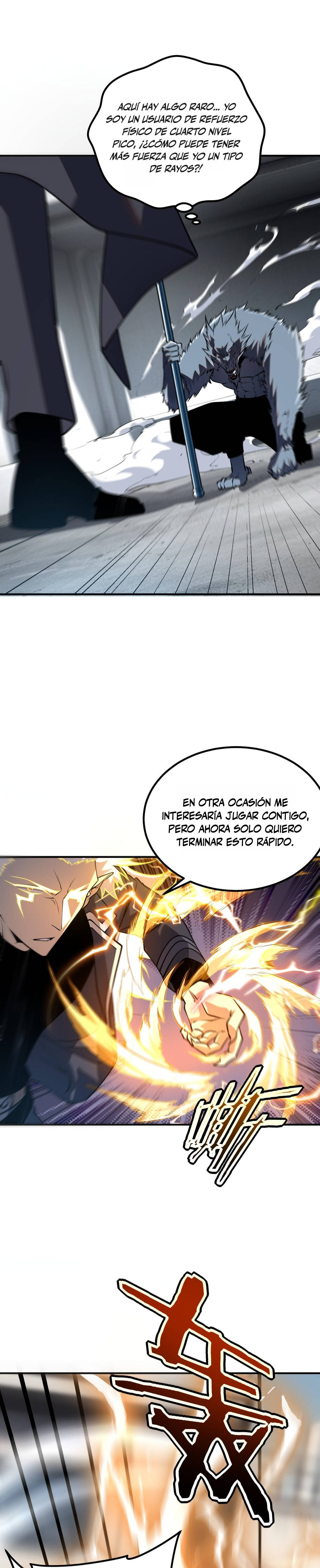 Despertar del guerrero del Rayo Clase SSS Capitulo 58 página 13