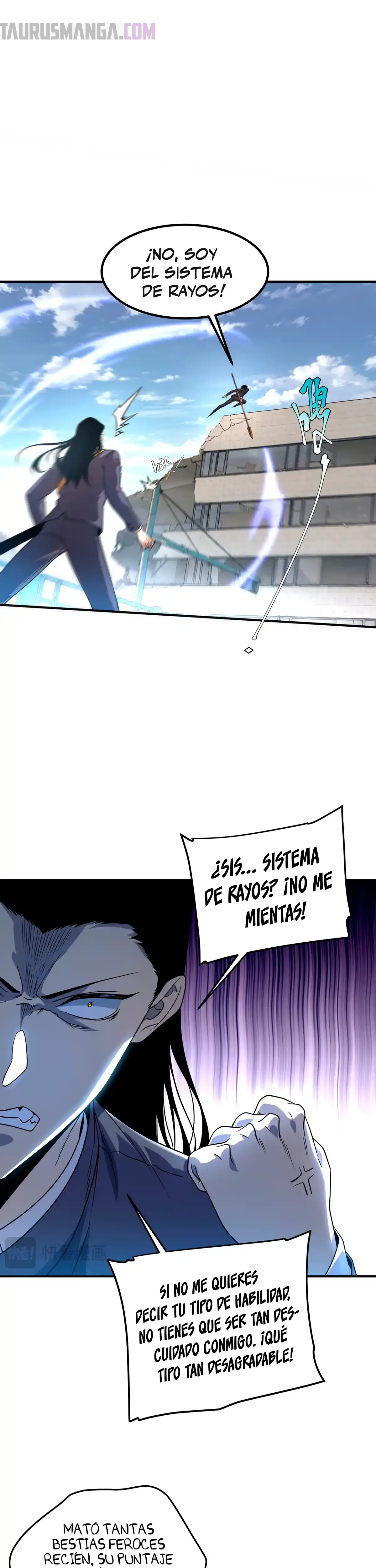Despertar del guerrero del Rayo Clase SSS Capitulo 6 página 21
