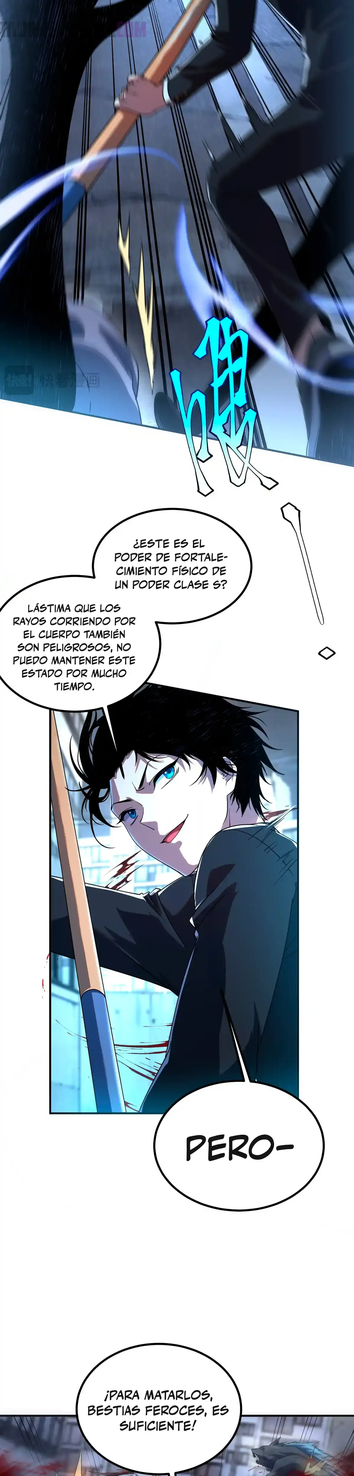 Despertar del guerrero del Rayo Clase SSS Capitulo 7 página 23