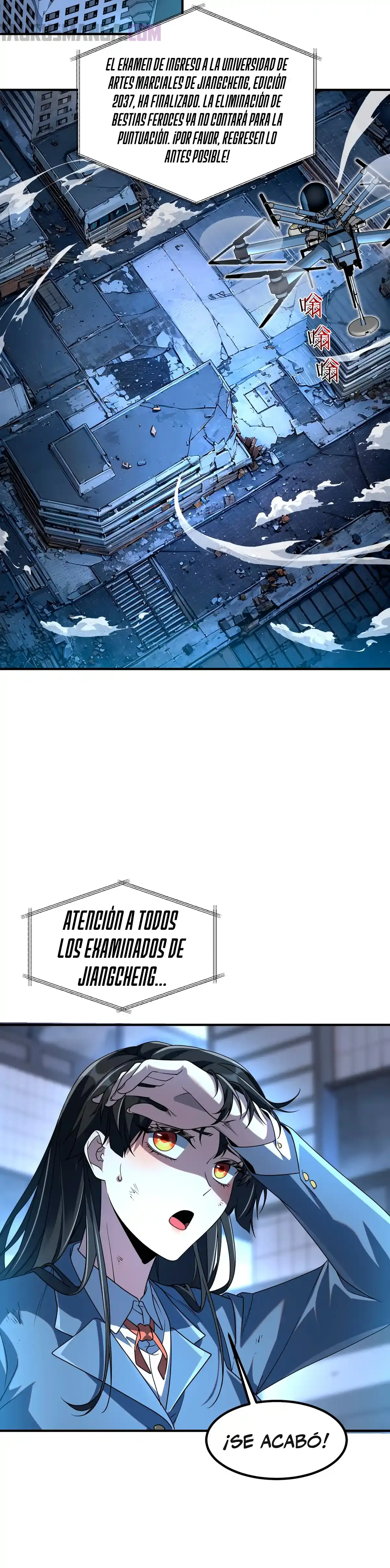 Despertar del guerrero del Rayo Clase SSS Capitulo 9 página 8