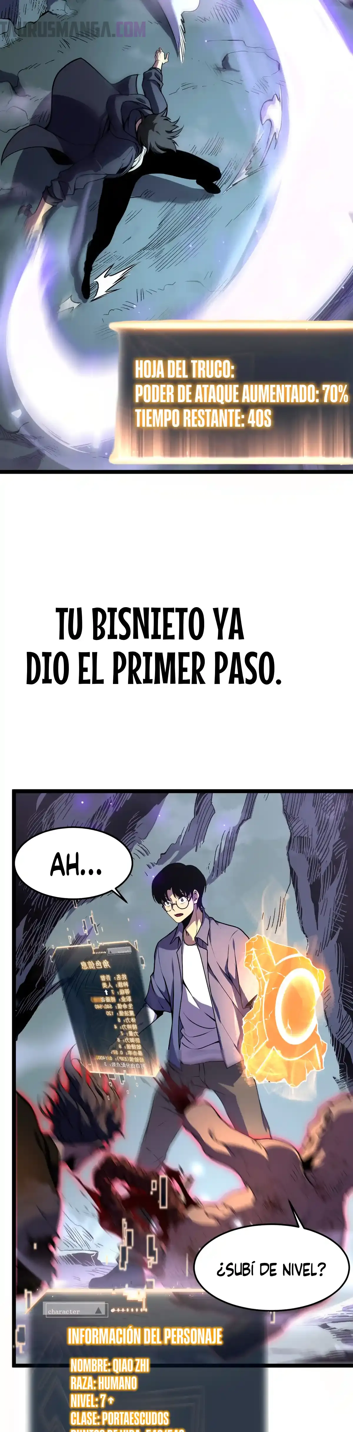 Reencarnación del Héroe Clase SSS Capitulo 5 página 38