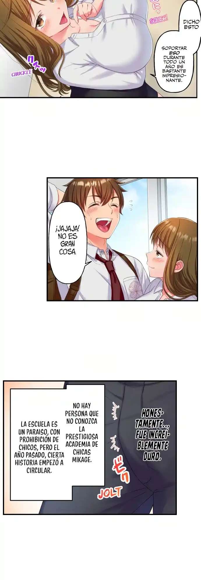 La academia de las chicas que quieren coger Capitulo 1 página 11