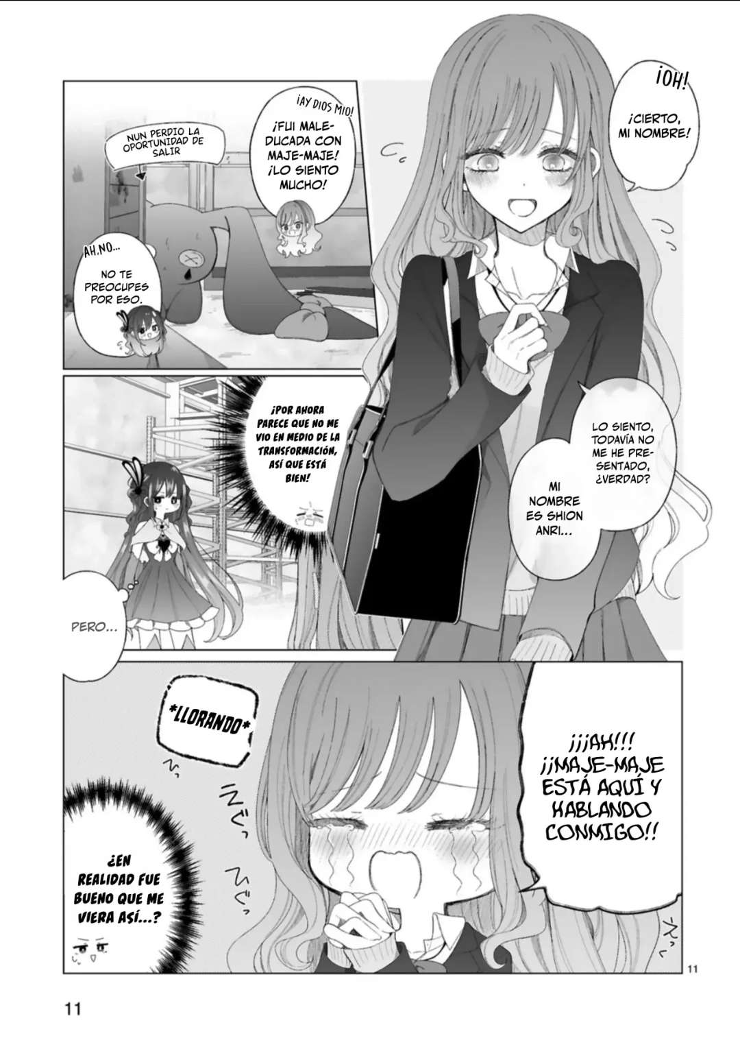 Mahou Shoujo ni Yasashii Gyaru Capitulo 1 página 13