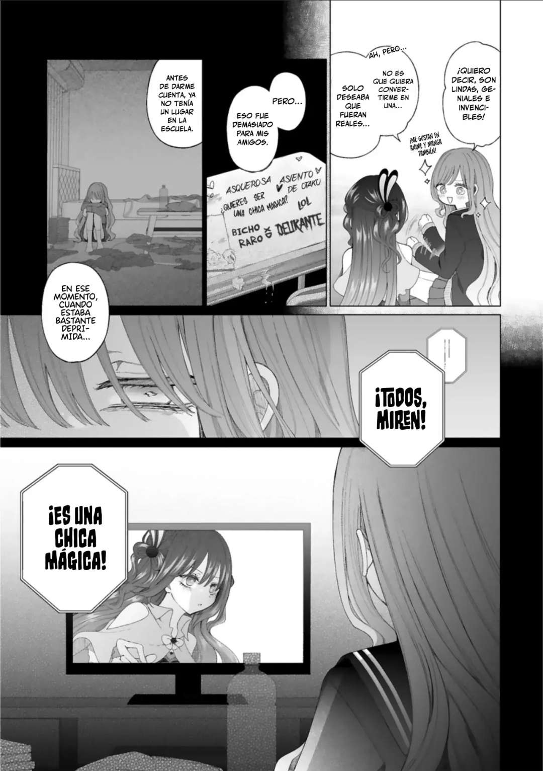 Mahou Shoujo ni Yasashii Gyaru Capitulo 1 página 15