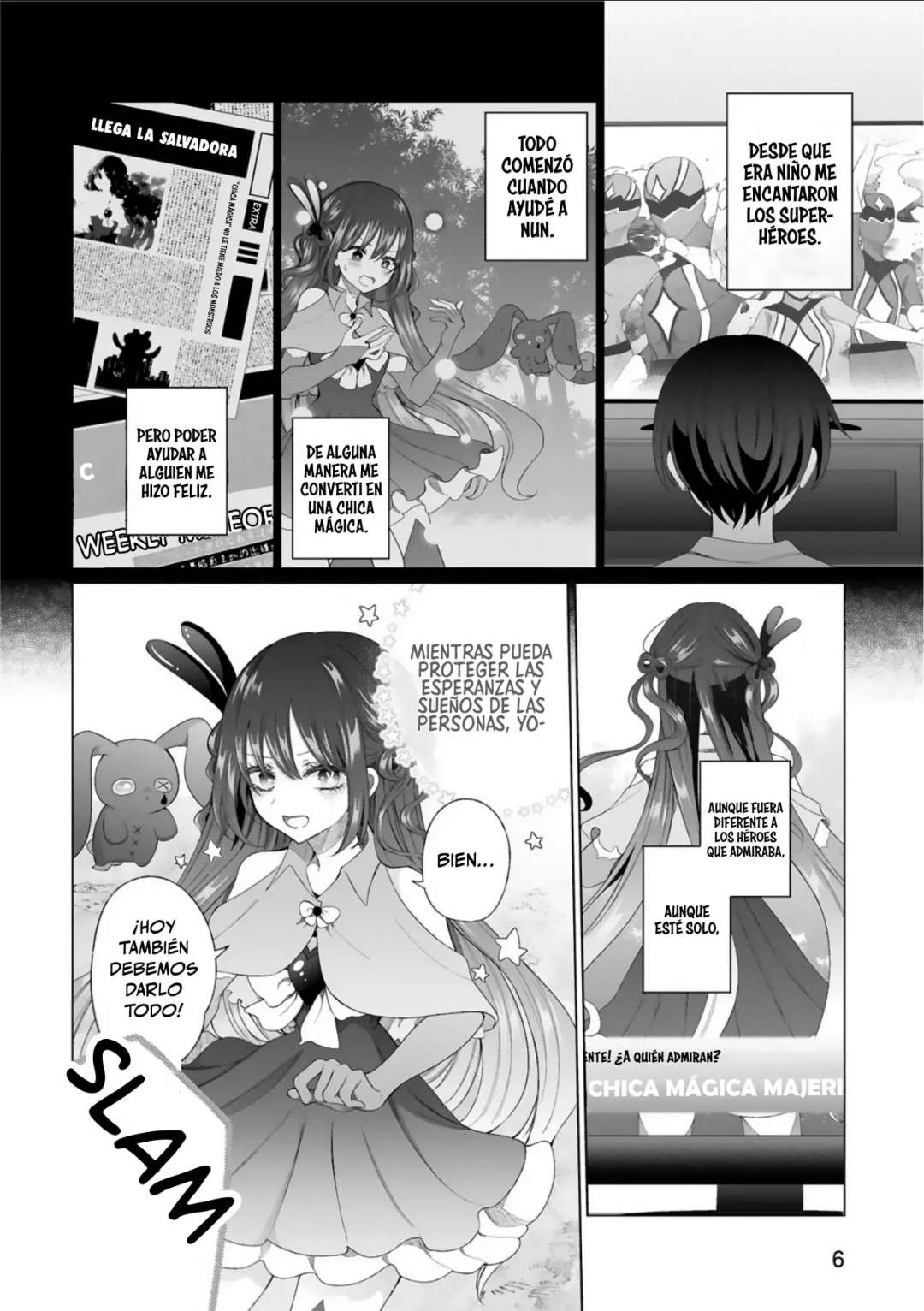 Mahou Shoujo ni Yasashii Gyaru Capitulo 1 página 8