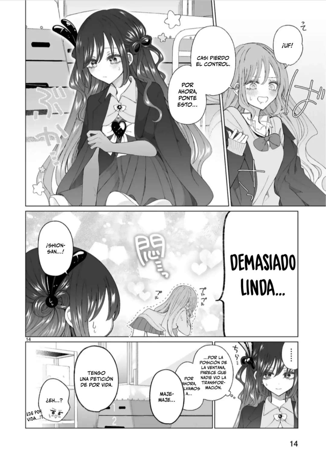 Mahou Shoujo ni Yasashii Gyaru Capitulo 3 página 14