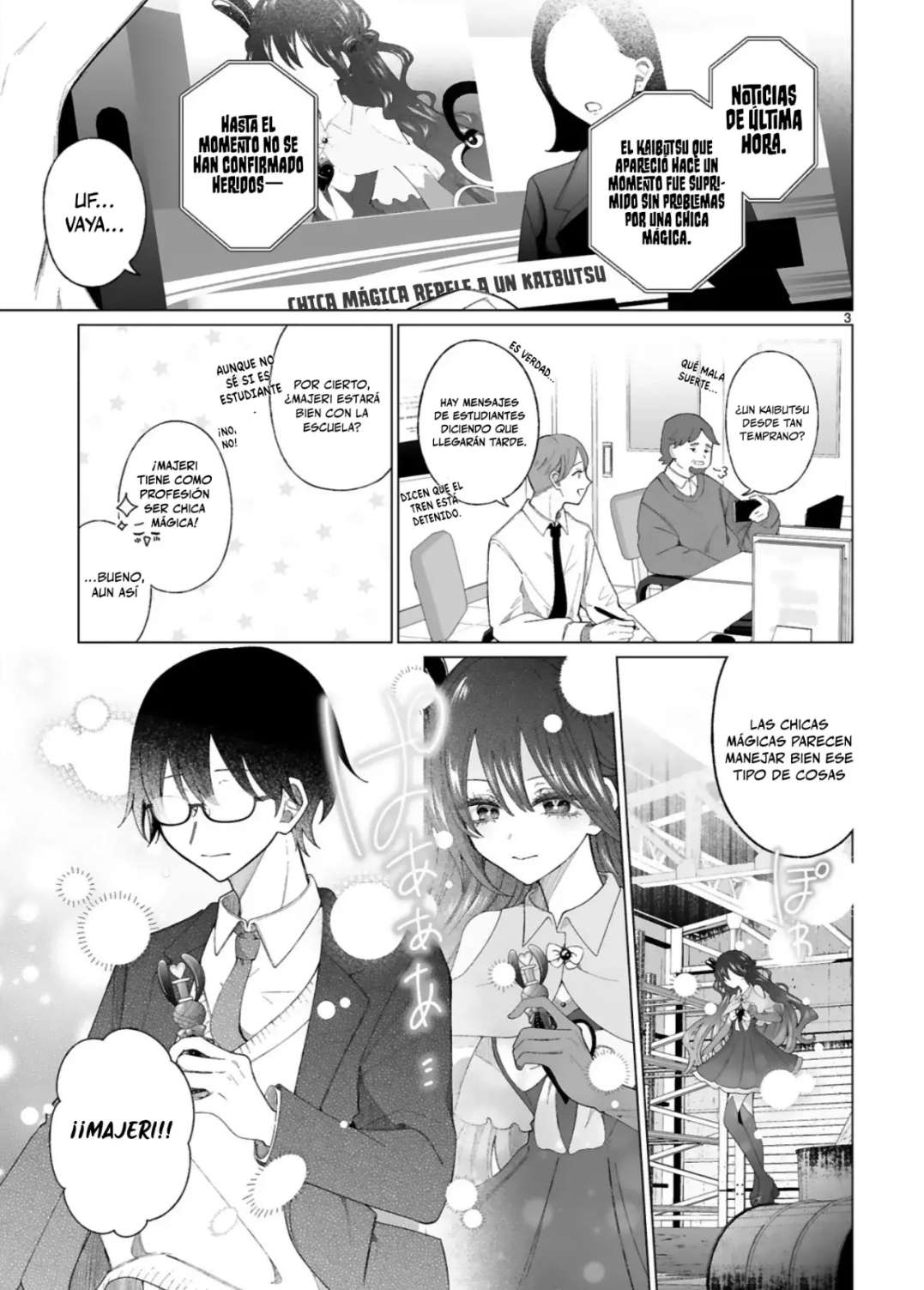 Mahou Shoujo ni Yasashii Gyaru Capitulo 3 página 3
