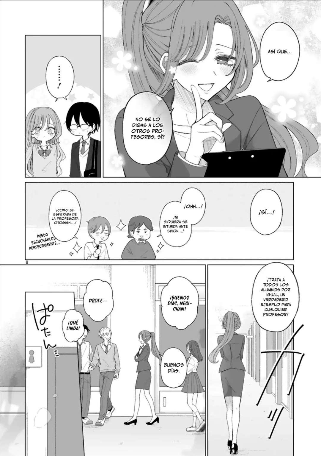 Mahou Shoujo ni Yasashii Gyaru Capitulo 3 página 8