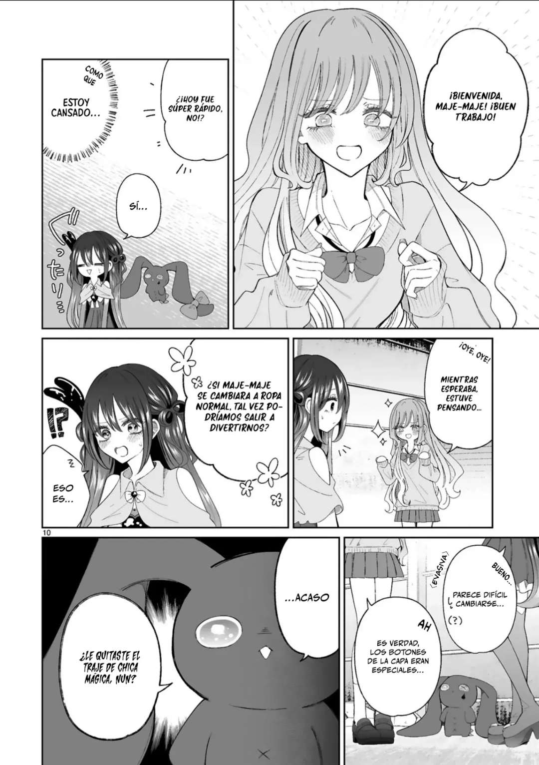 Mahou Shoujo ni Yasashii Gyaru Capitulo 4 página 10