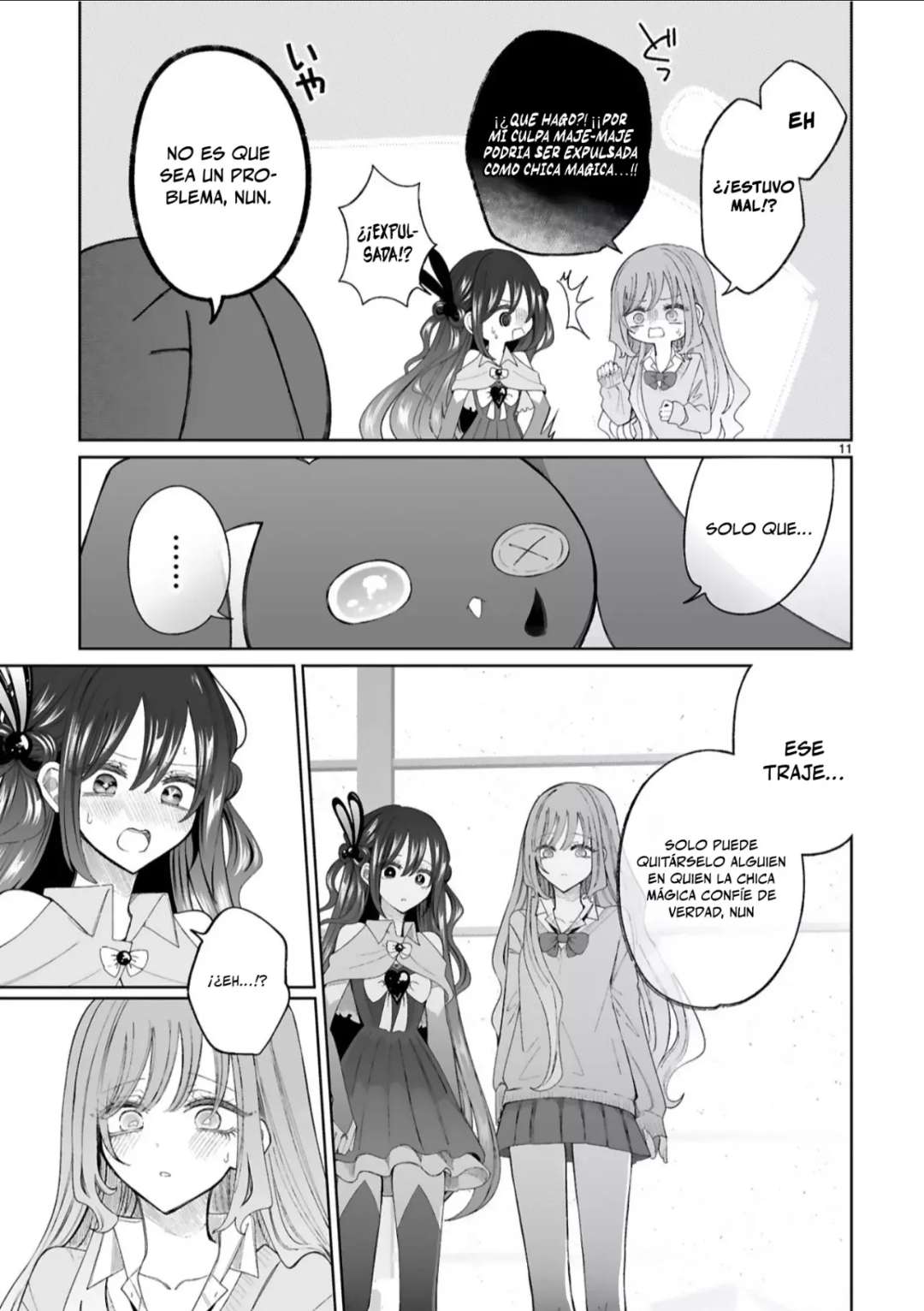 Mahou Shoujo ni Yasashii Gyaru Capitulo 4 página 11