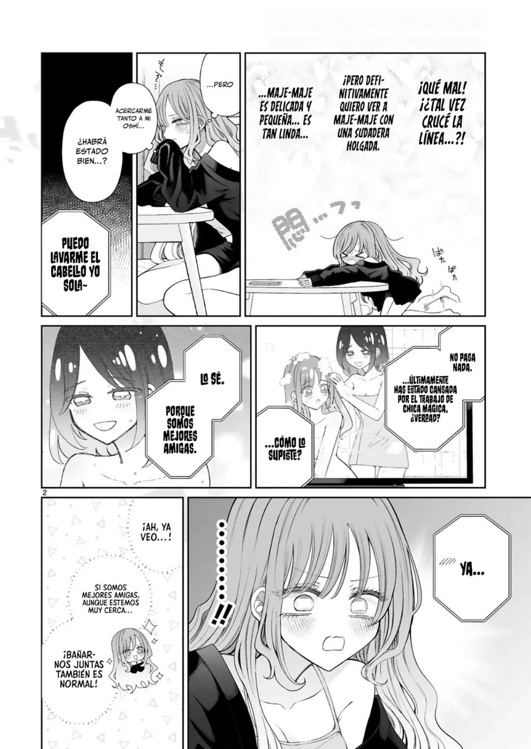Mahou Shoujo ni Yasashii Gyaru Capitulo 4 página 2