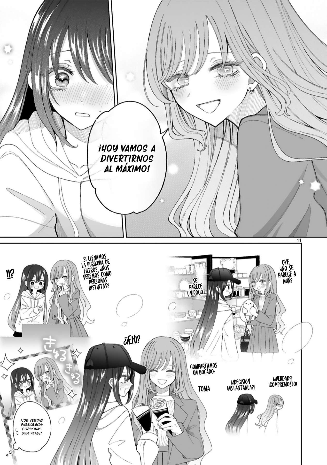 Mahou Shoujo ni Yasashii Gyaru Capitulo 5 página 11