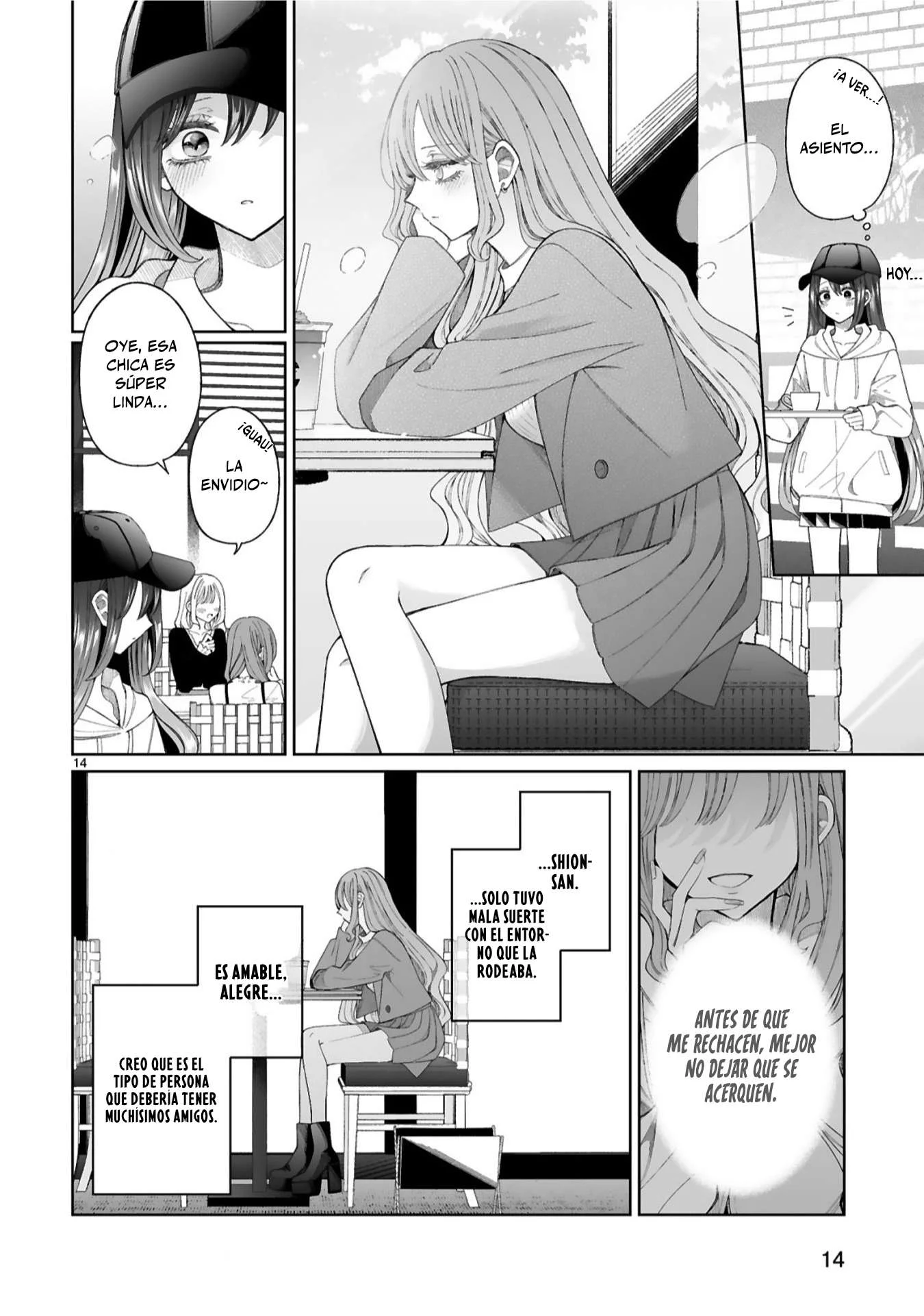 Mahou Shoujo ni Yasashii Gyaru Capitulo 5 página 14