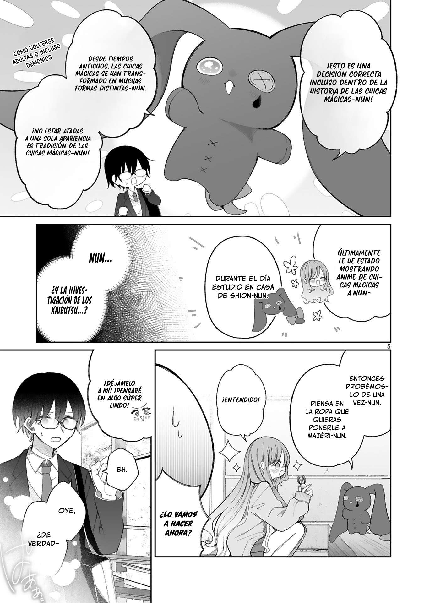 Mahou Shoujo ni Yasashii Gyaru Capitulo 5 página 5