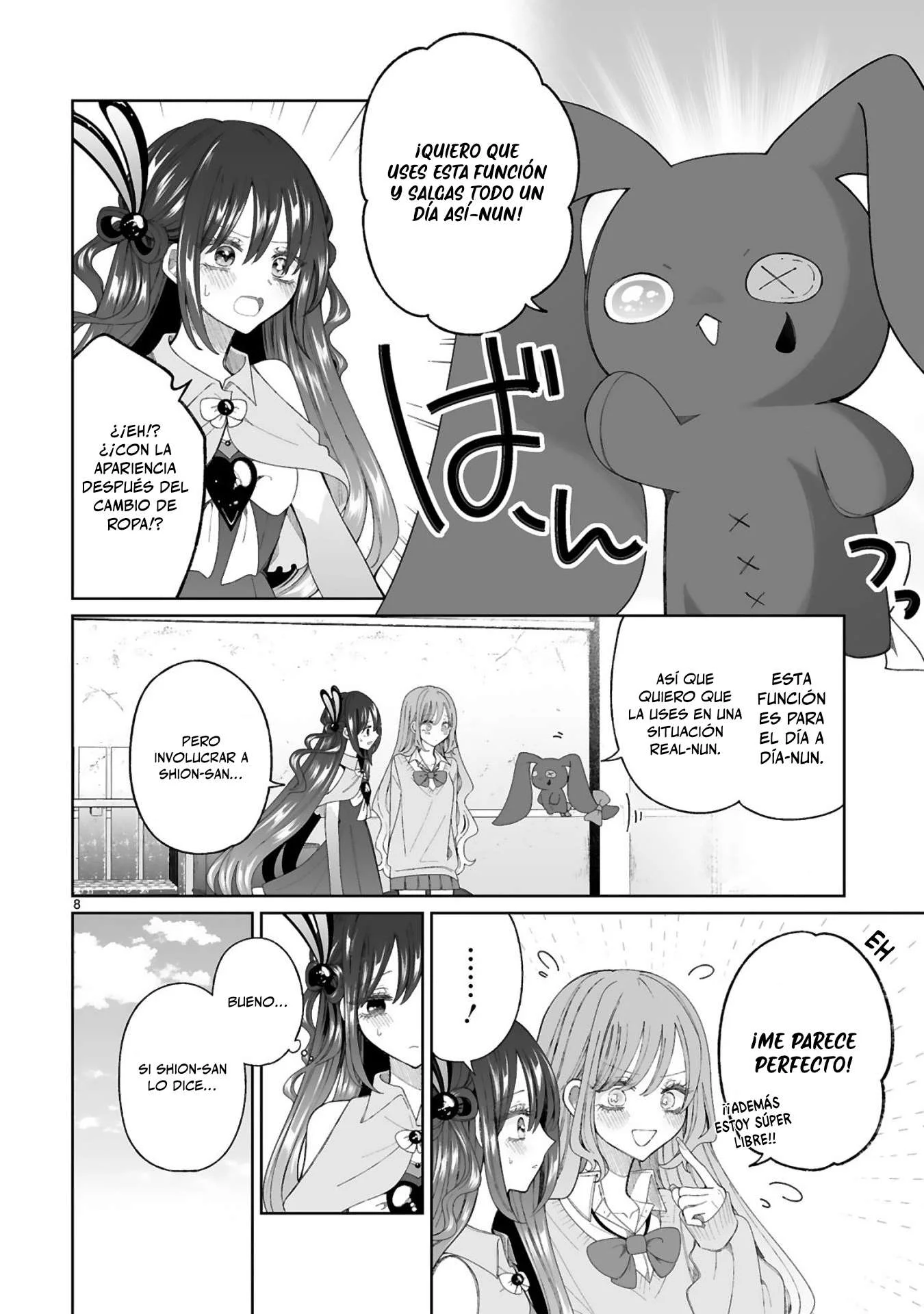 Mahou Shoujo ni Yasashii Gyaru Capitulo 5 página 8