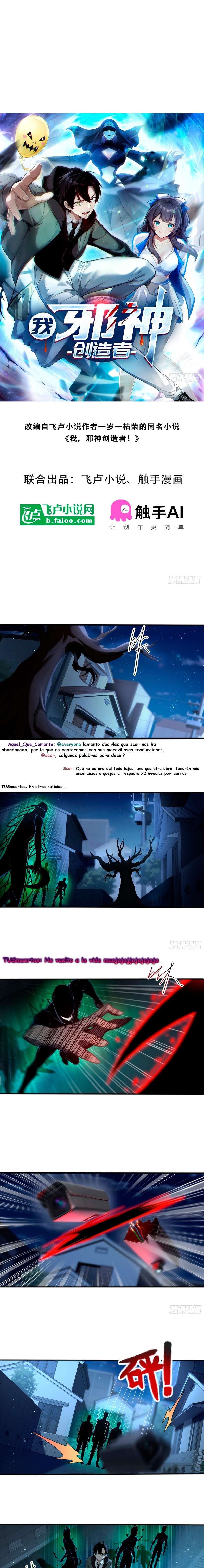 Yo, El Creador de Dioses Malignos Capitulo 20 página 2