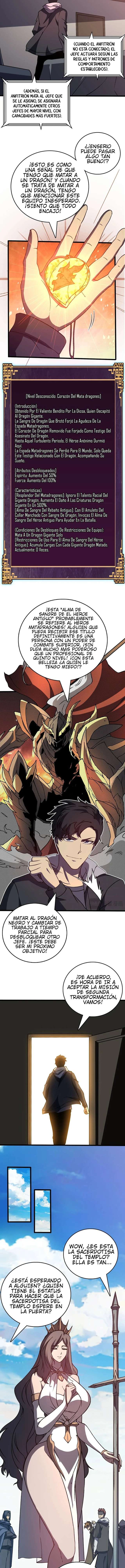 Empezando como el Jefe Dragón Negro, Soy Invencible Capitulo 11 página 4