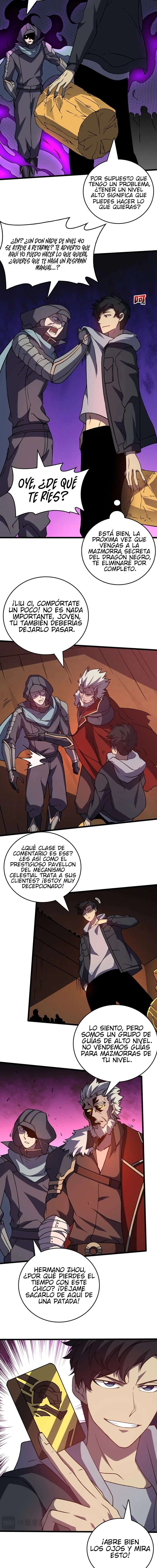 Empezando como el Jefe Dragón Negro, Soy Invencible Capitulo 14 página 3