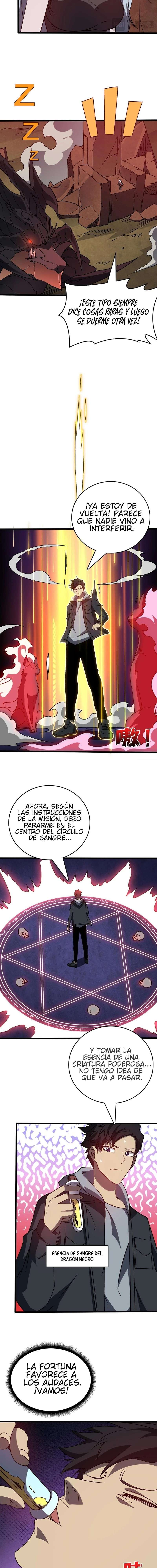 Empezando como el Jefe Dragón Negro, Soy Invencible Capitulo 25 página 5