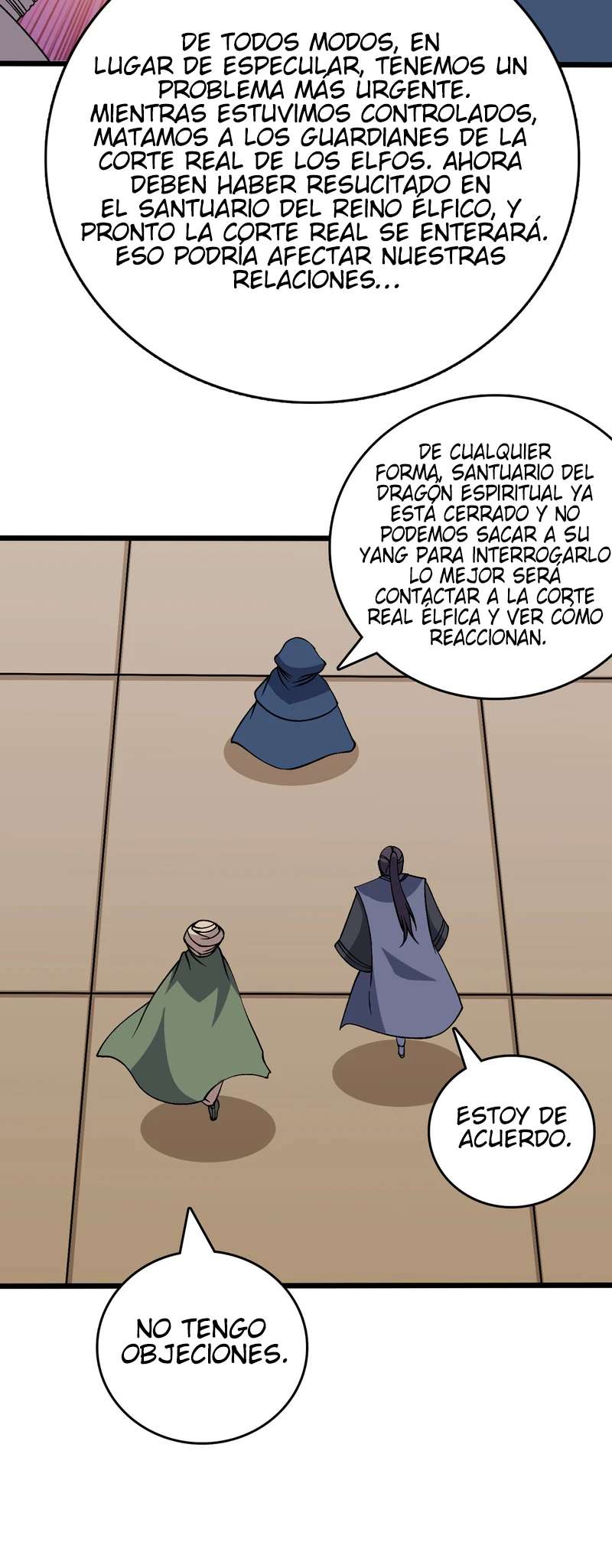 Empezando como el Jefe Dragón Negro, Soy Invencible Capitulo 53 página 3