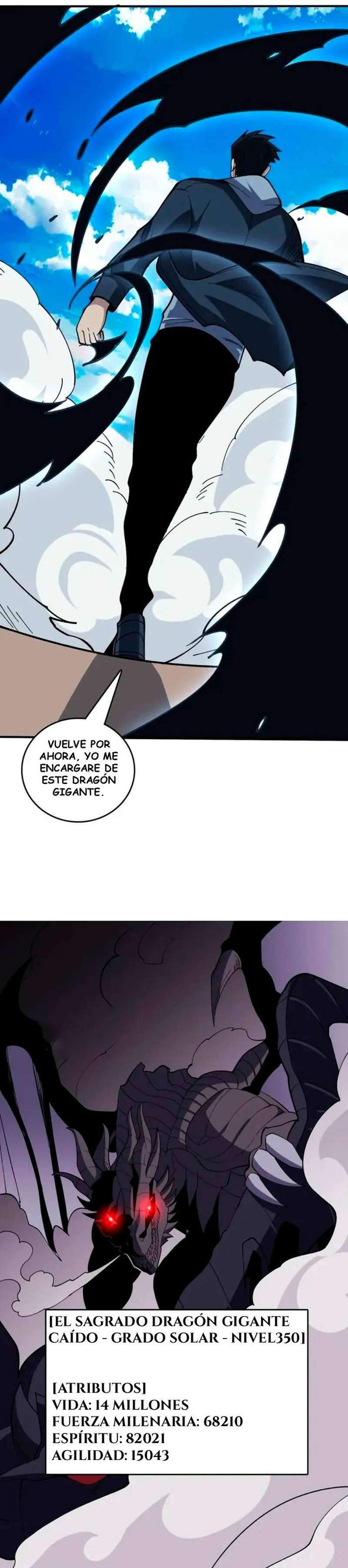 Empezando como el Jefe Dragón Negro, Soy Invencible Capitulo 81 página 8