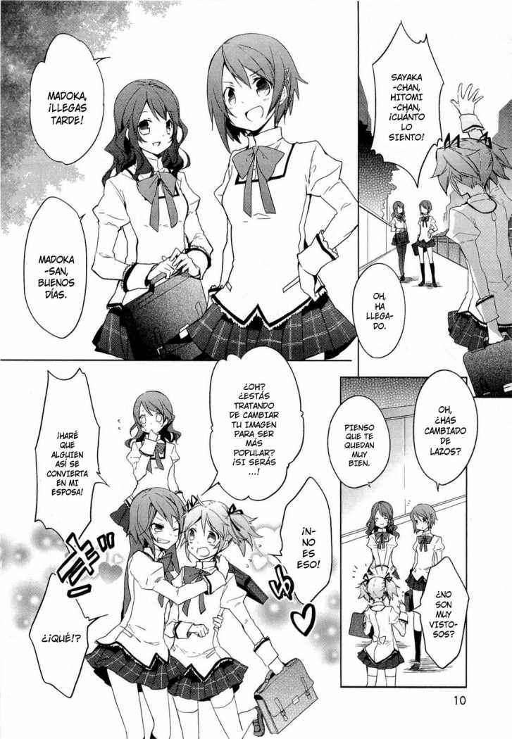 Puella Magi Madoka Magica Capitulo 1 página 12