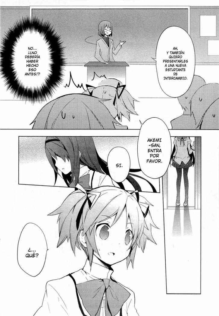 Puella Magi Madoka Magica Capitulo 1 página 14
