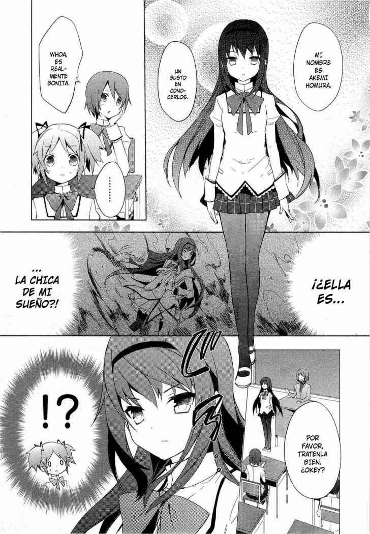 Puella Magi Madoka Magica Capitulo 1 página 15