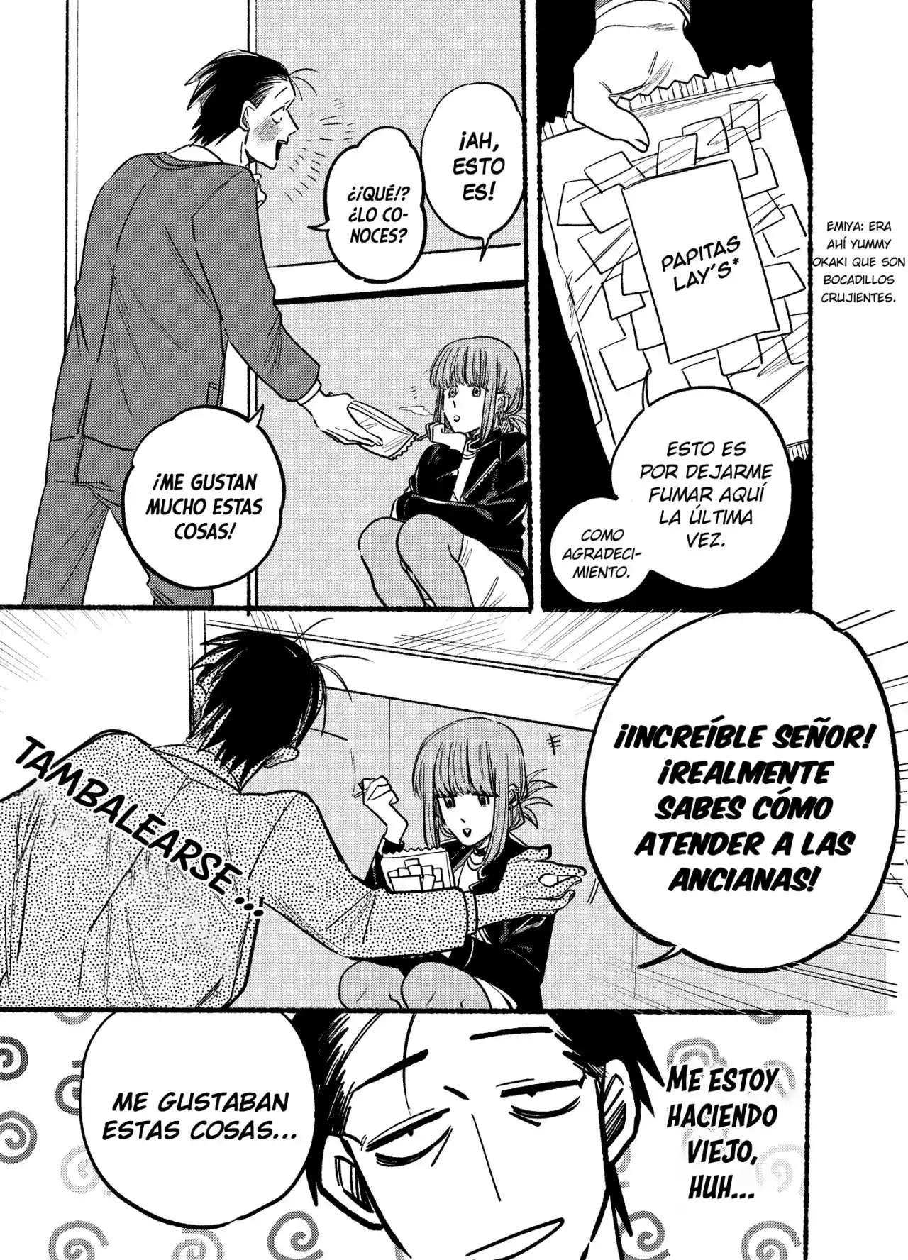 Historias Que Ocurren Al Fumar En La Parte Trasera Del Supermercado Capitulo 2 página 6