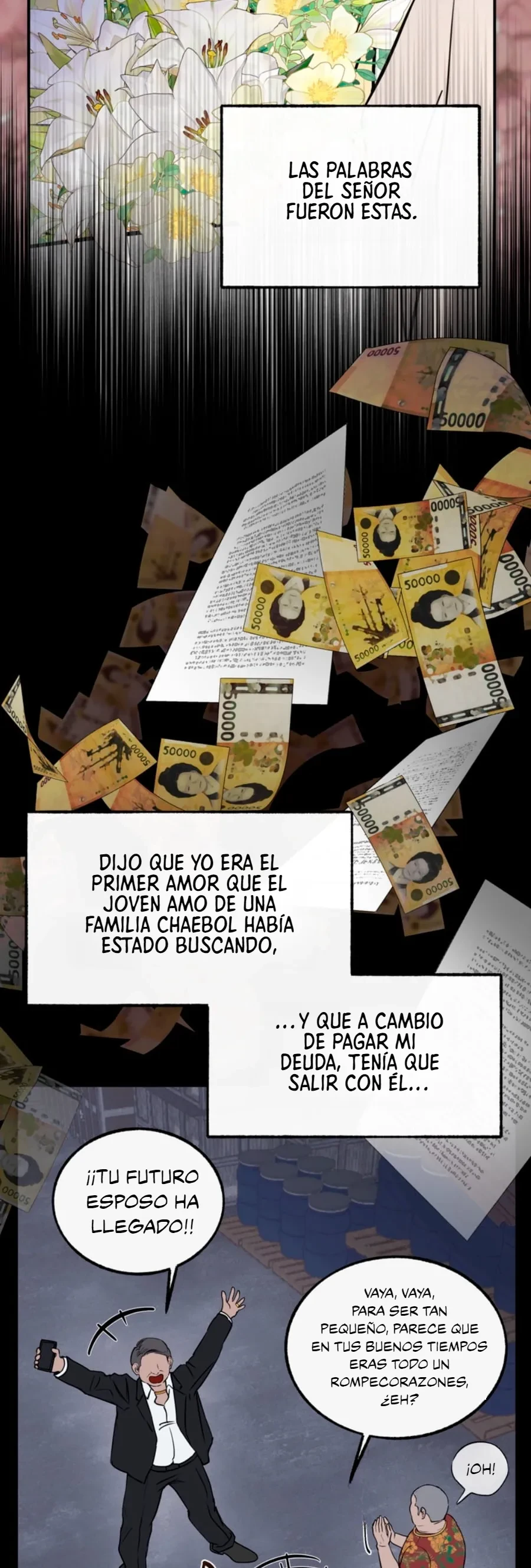 ¡El estafador novato atrapó a un oso! – Historia corta Capitulo 1 página 35