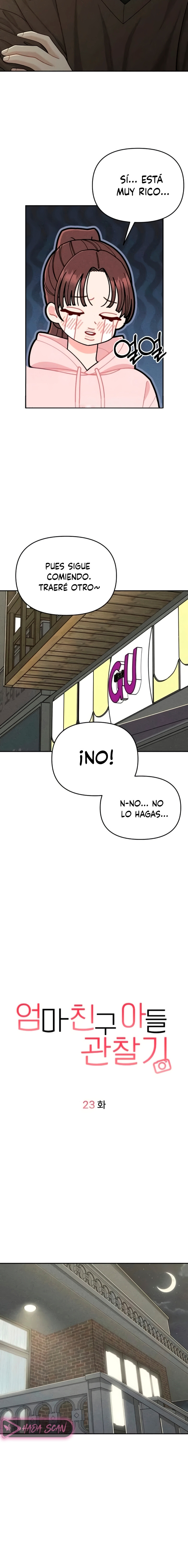 Observando al hijo de la amiga de mi mamá Capitulo 23.5 página 7