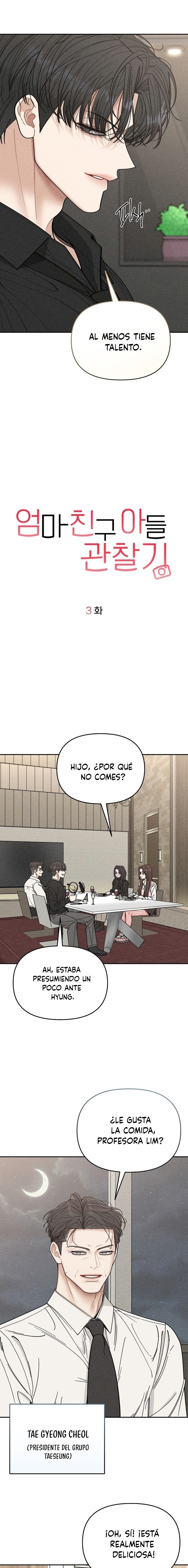 Observando al hijo de la amiga de mi mamá Capitulo 3 página 10