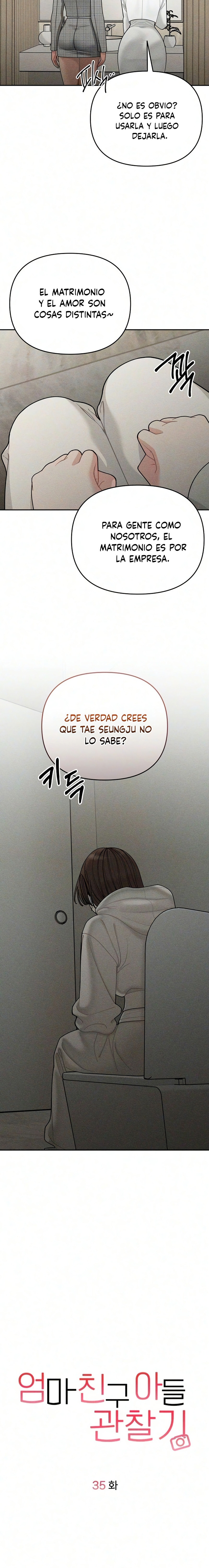 Observando al hijo de la amiga de mi mamá Capitulo 35 página 6