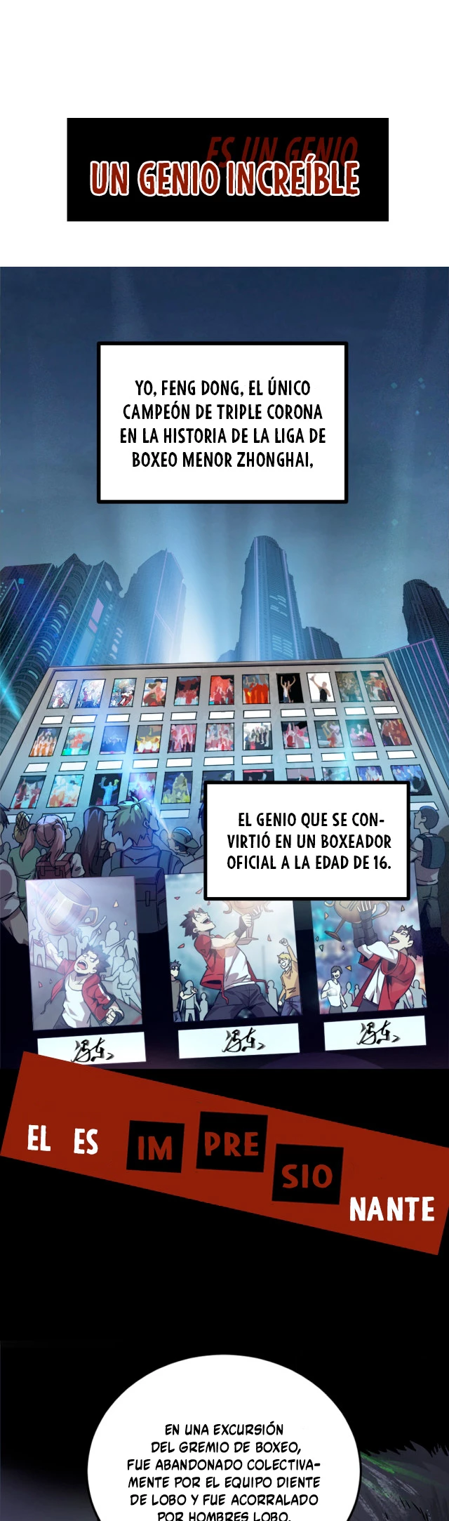 Un puño para destruir otro mundo Capitulo 0 página 3