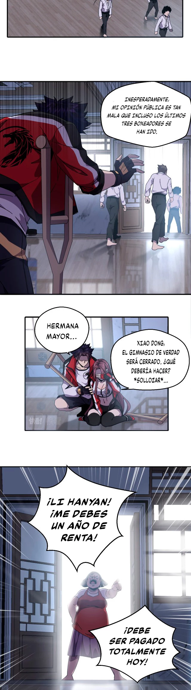 Un puño para destruir otro mundo Capitulo 1 página 19